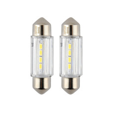 Автолампа Brevia S-Power LED C5W (C10W) T11x36 180Lm 4x2835SMD 12V CANbus, 2шт