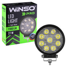 Фара світлодіодна Winso Pro Epistar точковий 10-30V, 27W (9x3W), 1шт (780620)