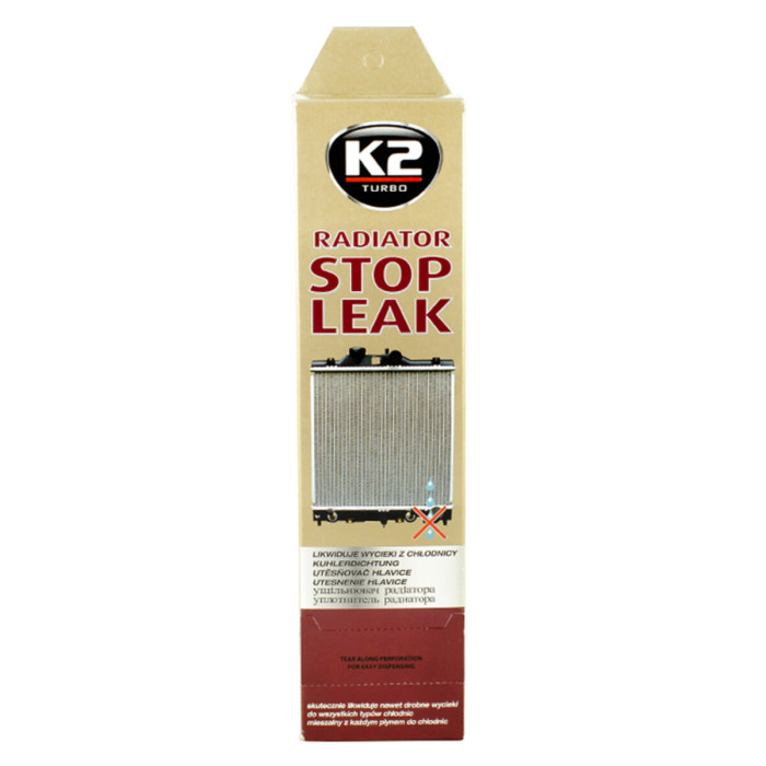 Герметик радіатора K2 SM-52 Stop Leak порошок18.5г