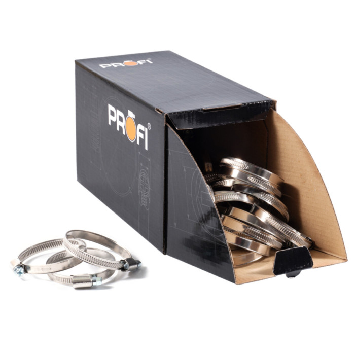Хомути Profi 40-60/W2, 9мм, 50шт