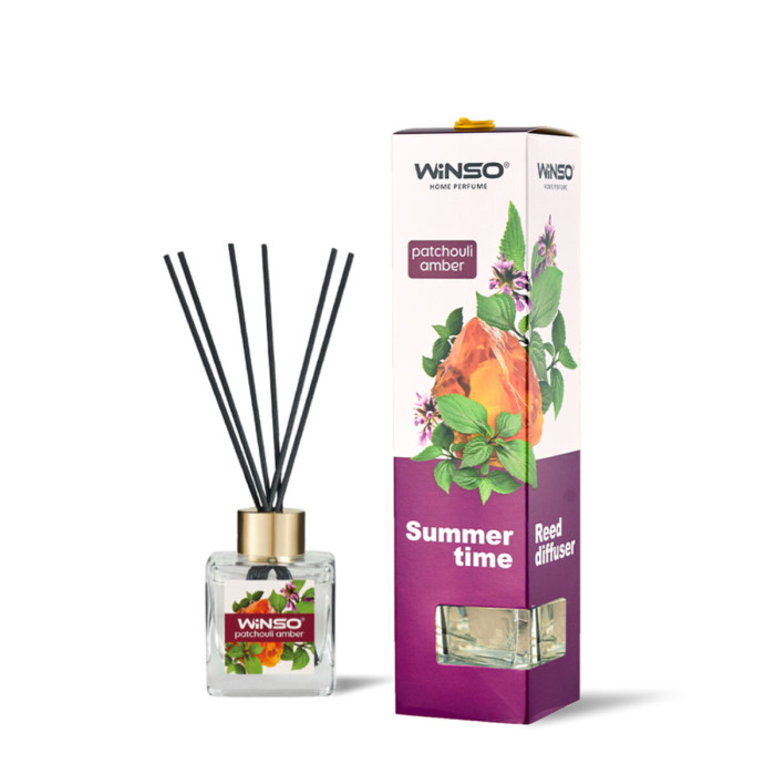 Аромадифузор з паличками Winso Summer Time - Patchouli Amber 50мл