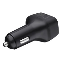 Автомобільний зарядний пристрій Brevia ePower TriDrive 44W 1xUSB-C+2xUSB-A чорний