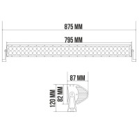 Автолампа світлодіодна Belauto Cree Flood LED (60*3w)