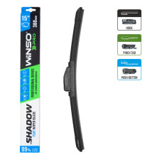 Безкаркасна щітка Winso Pro Shadow 15/380мм