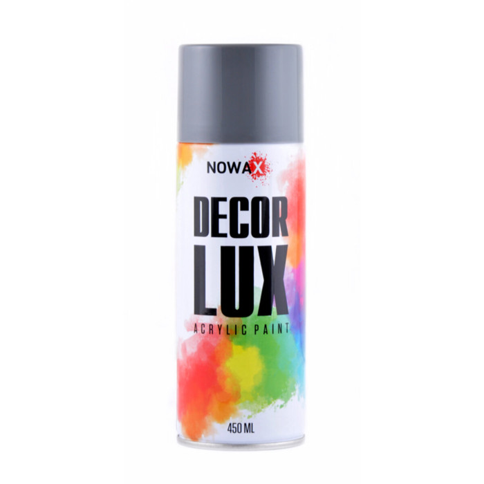 Фарба акрилова Nowax Spray Світло-сірий 450мл