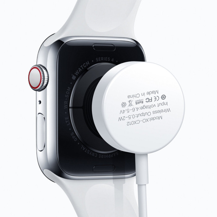 Бездротовий зарядний пристрій XO CX012 Watch Wireless Charger USB-A білий