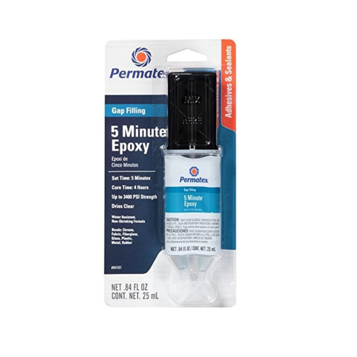Клей універсальний Permatex 5 Minute Gap Filling епоксидний 25мл