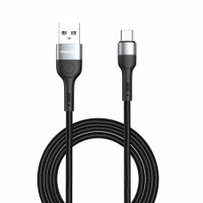 Кабель Winso Pro USB to Type-C TPE+плетіння 1м чорний