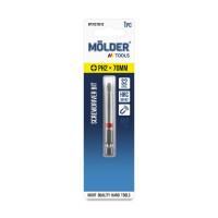 Біта Molder PH2x70мм 1шт (кольорове маркування)