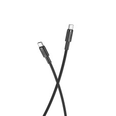 Кабель XO Type-C to Type-C 100W 1,5м чорний