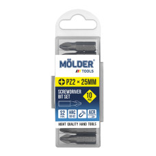 Набір біт Molder PZ2x25мм 10шт