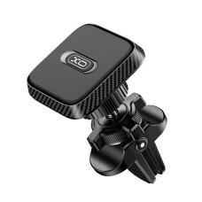 Тримач телефону автомобільний XO C123 Air Outlet Square Magnetic Bracket чорний