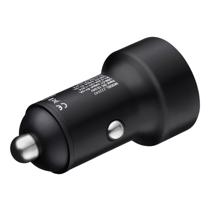 Автомобільний зарядний пристрій Winso Pro 40W 2xUSB-C LED Ring Metal