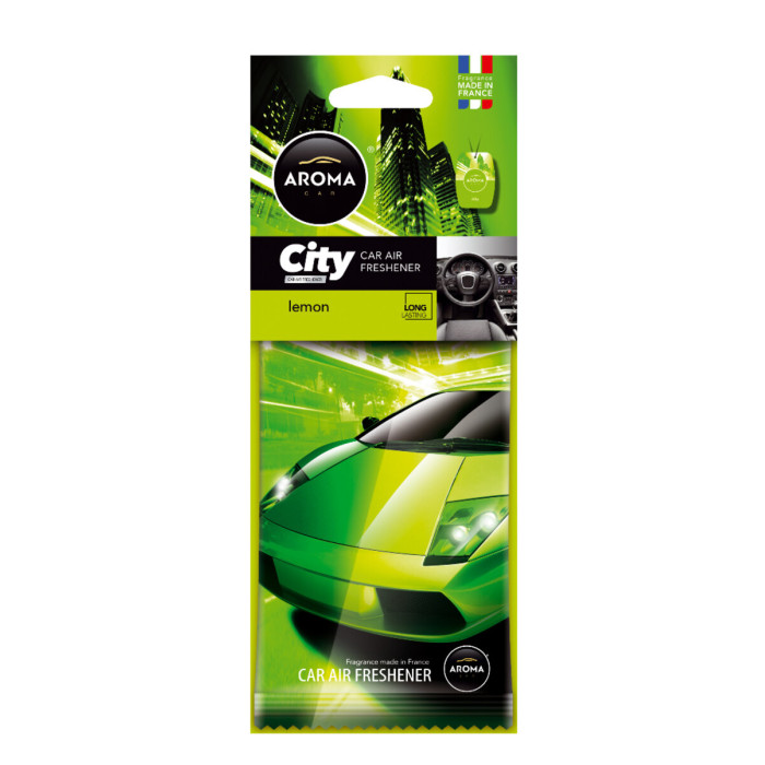 Ароматизатор Aroma Car City Card Lemon сухий