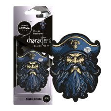 Ароматизатор Aroma Car Cellulose Characters - Black Pirat сухий