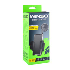 Тримач телефону автомобільний Winso механізм 360°, 40-110мм