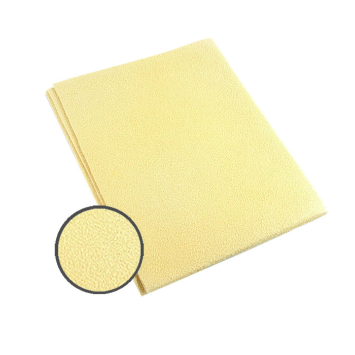 Ганчірка Nowax для авто Штучна замша 40*50см жовта