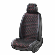 Комплект преміум накидок для сидінь Beltex Monte Carlo, black-red