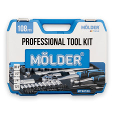 Професійний набір інструментів в кейсі Molder 1/2