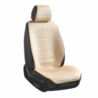 Преміум накидки для передніх сидінь CarLife Sport, biege 2шт