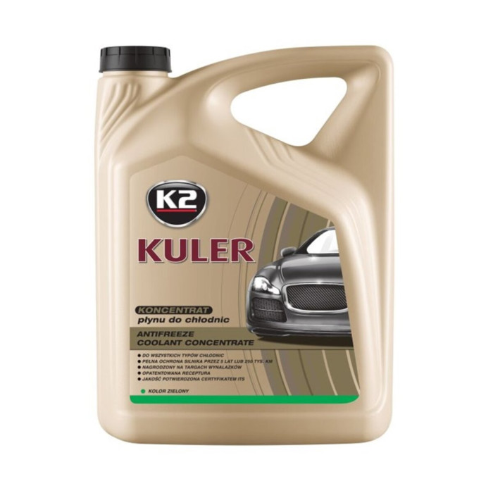 Антифриз K2 Kuler Long Life G11 зелений концентрат 5л