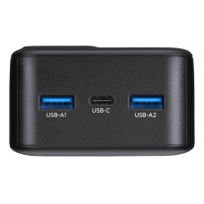 Повербанк (Power Bank) Brevia 30000mAh 22,5W Li-Pol, LCD чорний