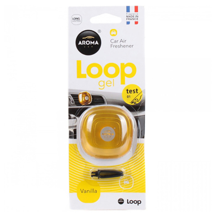 Ароматизатор Aroma Car Loop Vanilla гелевий