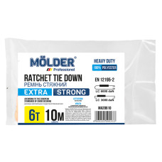 Стяжний ремінь Molder 6т, 10м