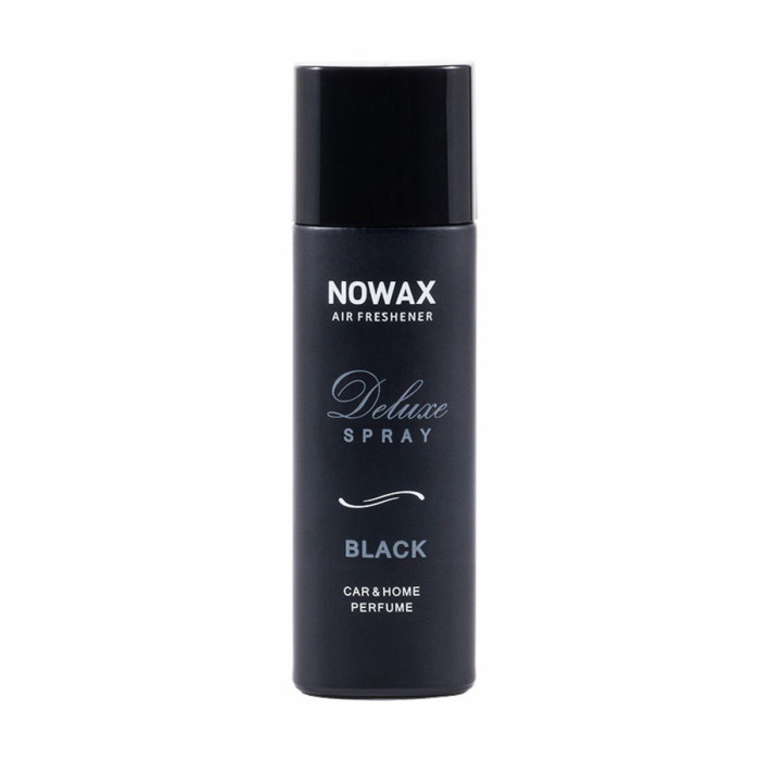 Ароматизатор повітря з розпилювачем ТМ Nowax серія Deluxe Spray - Black, 50 ml