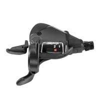 Манетки MicroSHIFT 2x9s (пара) з індикатором, тросики L2140/1700