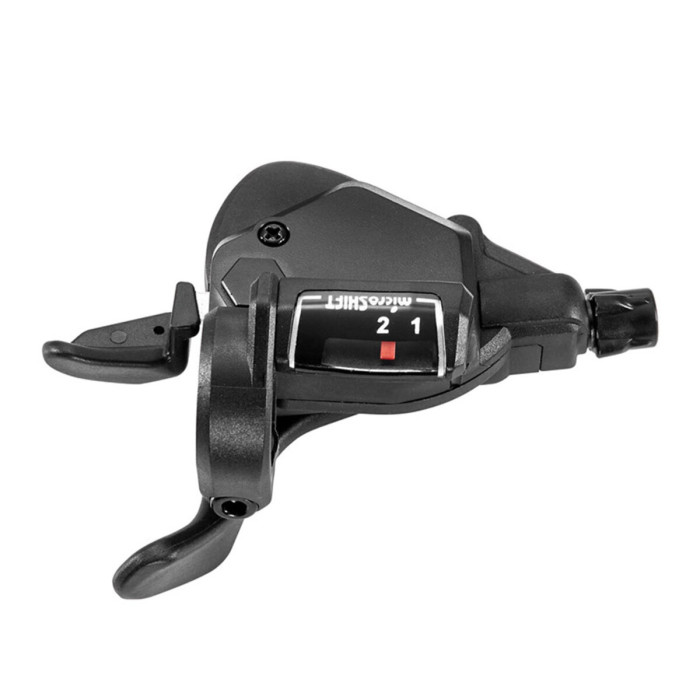 Манетки MicroSHIFT 2x9s (пара) з індикатором, тросики L2140/1700
