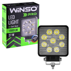 Фара світлодіодна Winso Pro Epistar точковий 10-30V, 27W (9x3W), 1шт (780660)
