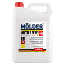 Антифриз Molder G12 червоний концентрат 5л
