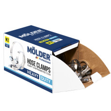 Хомути Molder 25-40/W2, 9мм, 100шт