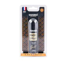 Ароматизатор Winso Magic Spray Exclusive Gold, 30мл 534052 у вигляді спрею