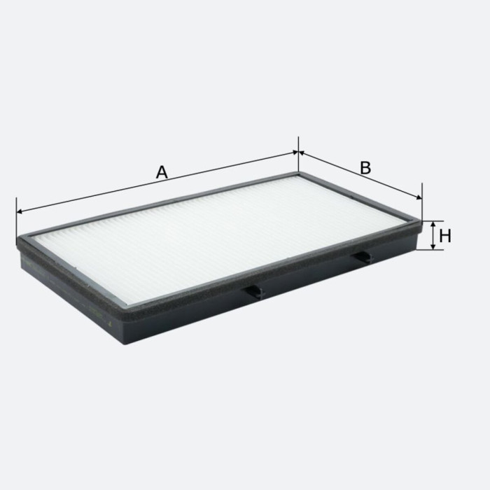 Фільтр салону Molder Filter LK 272 (WP9246, LA382, CU3454)