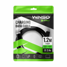 Кабель Winso Pro USB to Lightning TPE 1,2м чорний