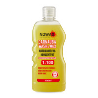 Автошампунь Nowax Carnauba Wash&Wax концентрат карнаубський віск 500мл