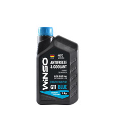 Антифриз Winso Antifreeze & Coolant Blue G11 -40°C голубий готовий 1кг