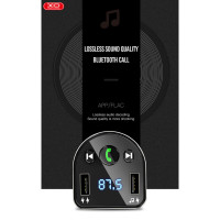 FM-трансмітер XO BCC01 Bluetooth+FM+MP3 чорний