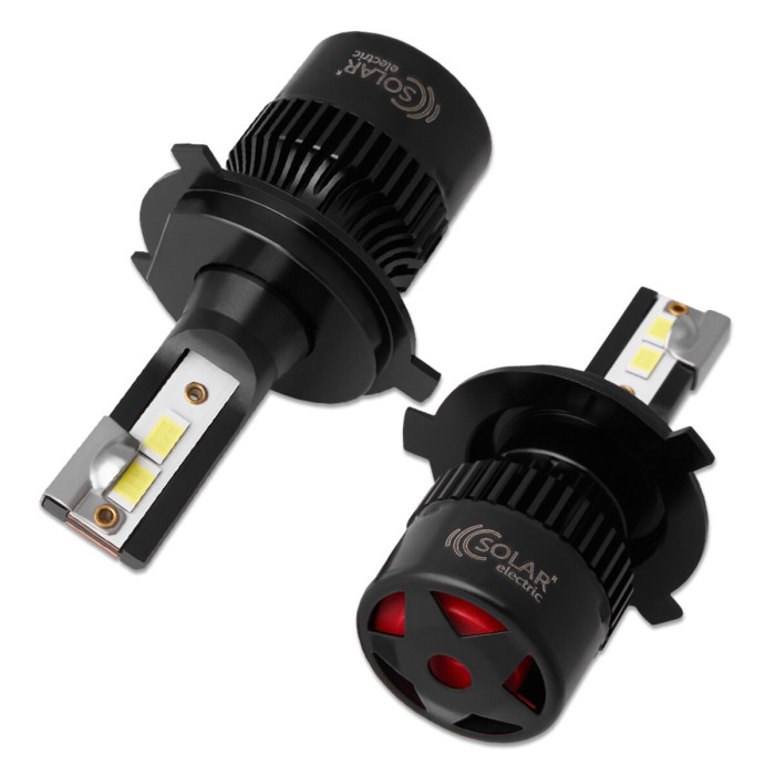 Автолампа Solar LED H4 12/24V 50W 5000Lm 6500K CSP3570 2шт
