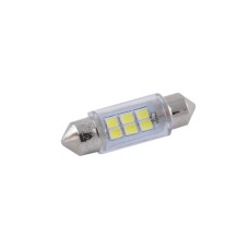 Автолампа Solar LED 24V SV8.5 T11x36 6SMD white, 2шт