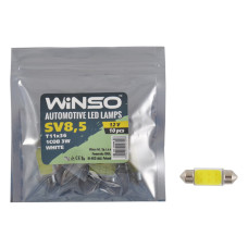 Автолампа Winso LED 12V COB SV8.5 T11x36, 10шт 127200