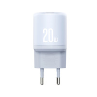 Мережевий зарядний пристрій XO L144 PD20W 1USB-A+1USB-C синій