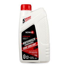 Антифриз Nowax Red G12 червоний концентрат 1кг