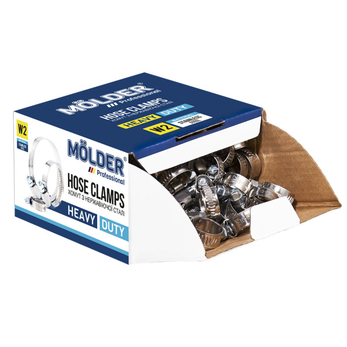 Хомути Molder 10-16/W2, 9мм, 100шт