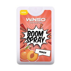 Ароматизатор Winso BOOM Spray - Peach 18мл спрей