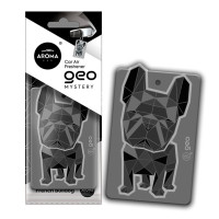 Ароматизатор Aroma Car Cellulose Geo Dog - Black Mystery сухий