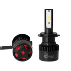 Автолампа Solar LED H7 12/24V 50W 5000Lm 6500K CSP3570 2шт