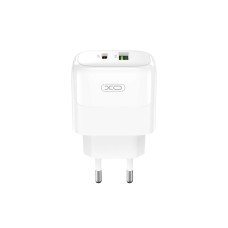 Мережевий зарядний пристрій XO L137 PD20W/QC18W 1USB-A+1USB-C білий